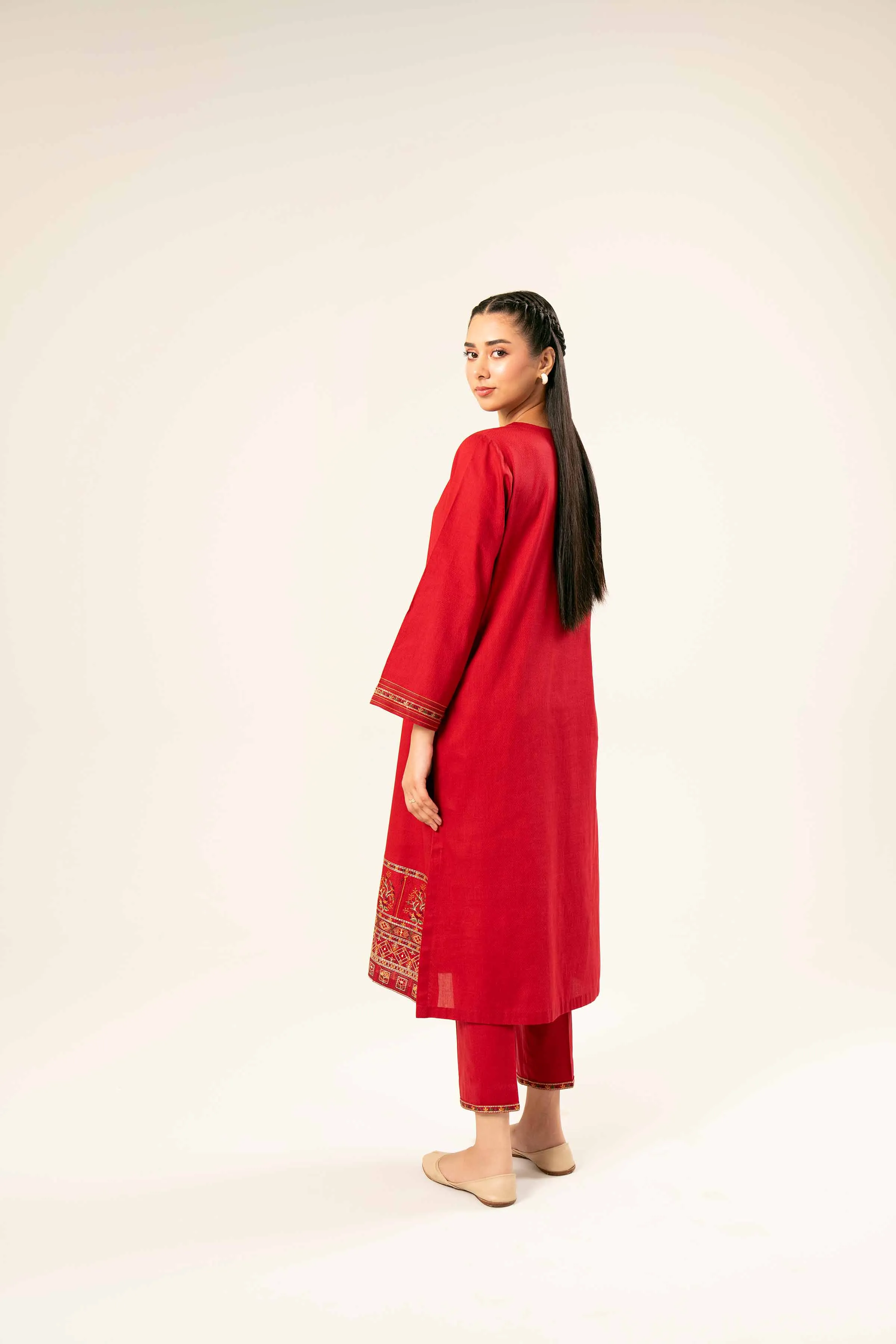 2 Piece - Embroidered Suit - PW24-311