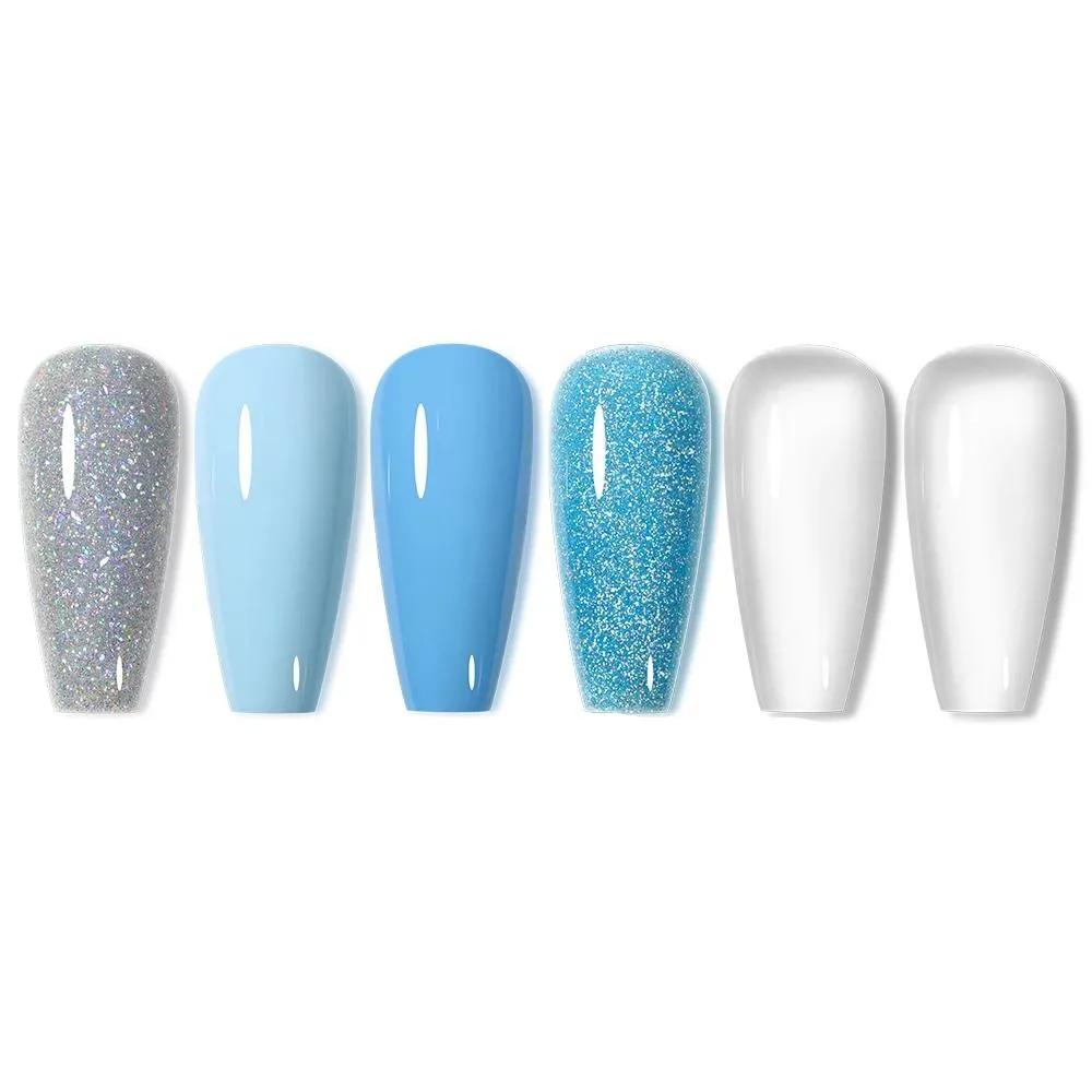 6Pcs Gel Nail Polish Set