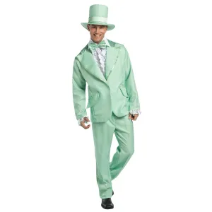 70s Funky Tuxedo Pastel Green Mens Adult Costume