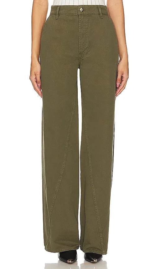 ANINE BING Briley Pant in Army