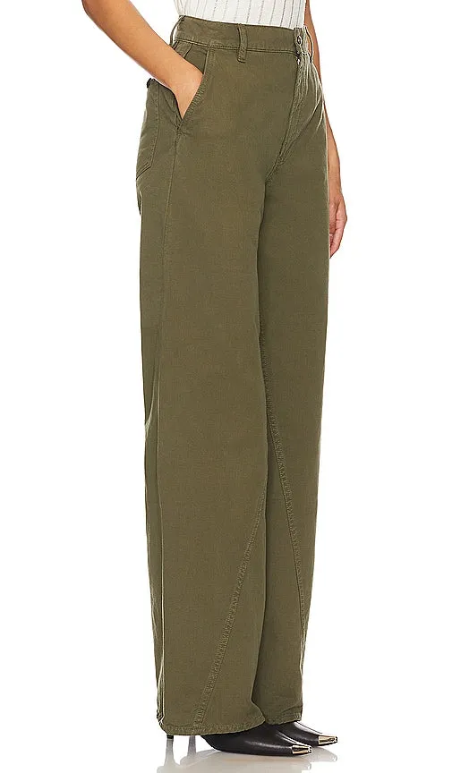ANINE BING Briley Pant in Army