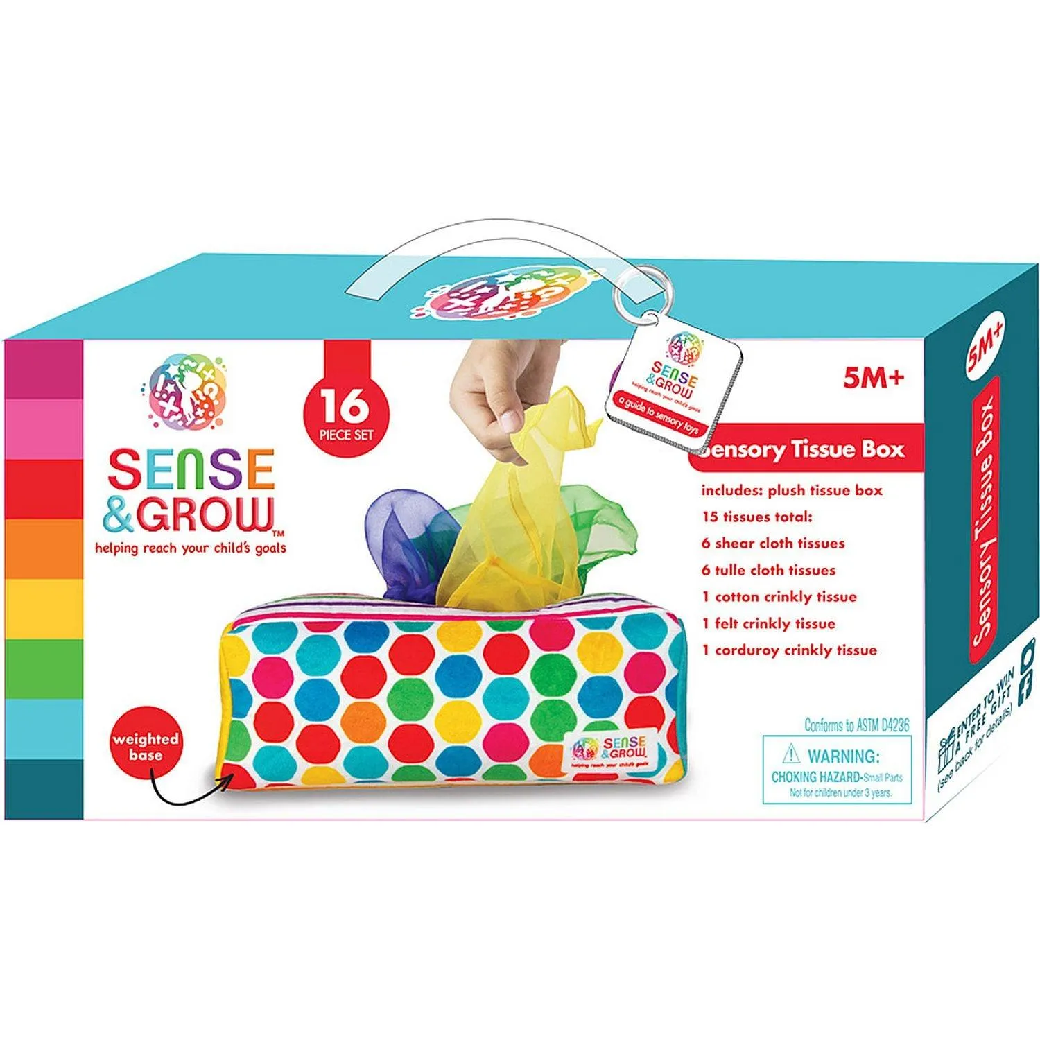 Be Amazing Toys - Sense and Grow - Sensory Tissue Box