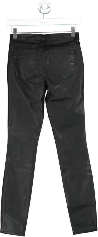 BLANKNYC Black The Bond Faux Leather Skinny Pants Size W25