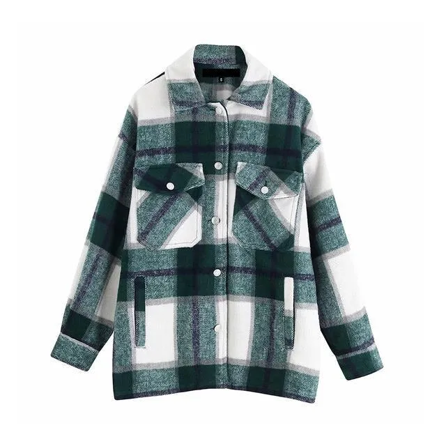CHECK OVERSHIRT