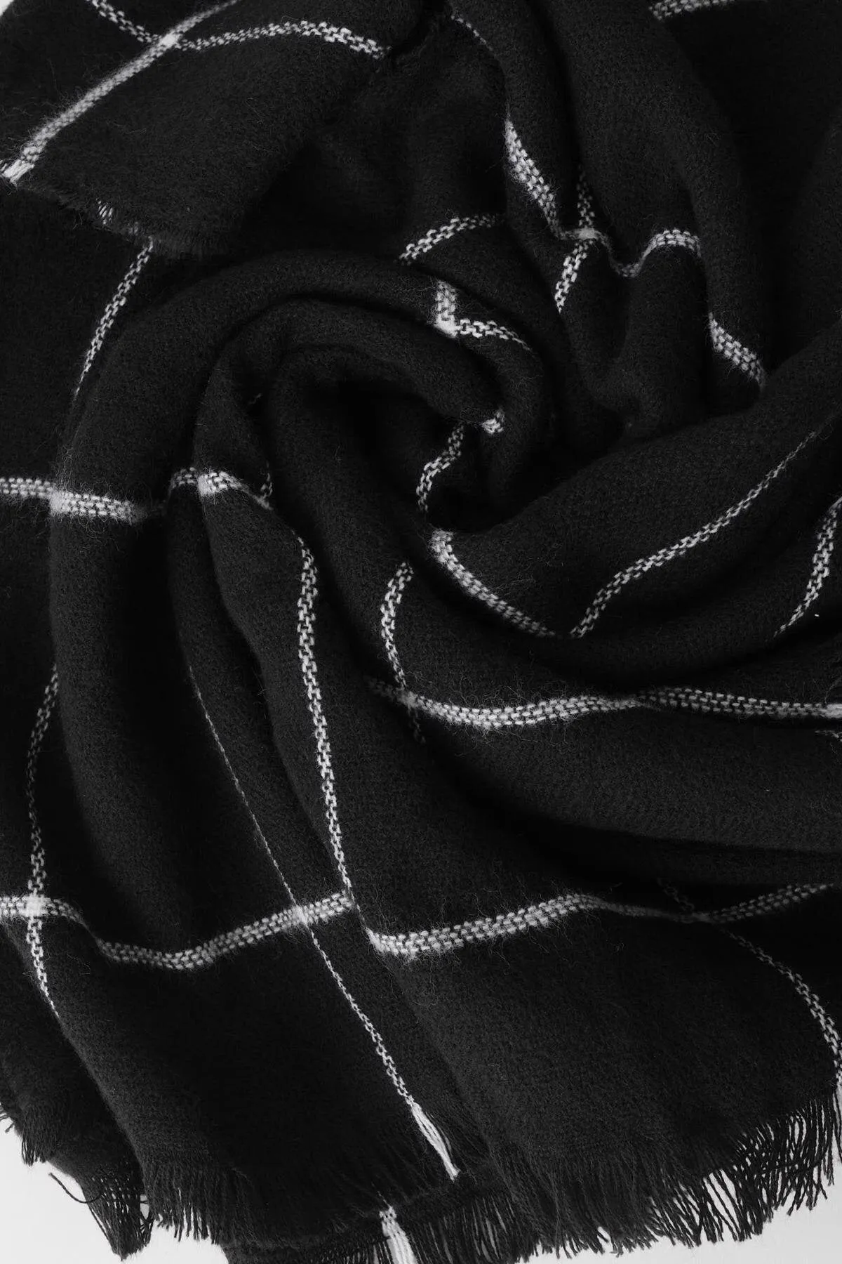 Checked Scarf