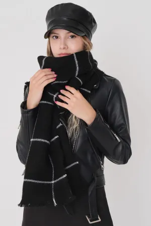 Checked Scarf