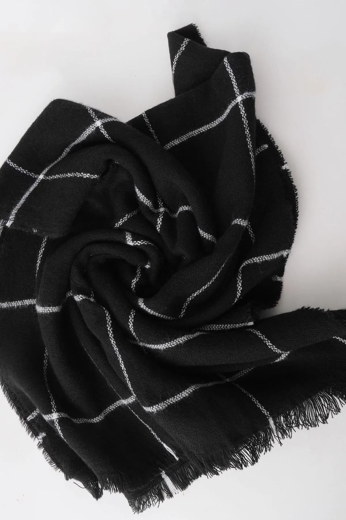 Checked Scarf