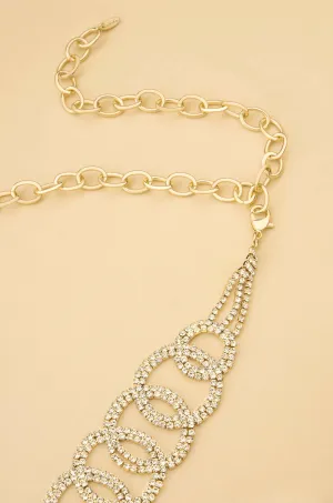 Crystal Loop Statement Belt