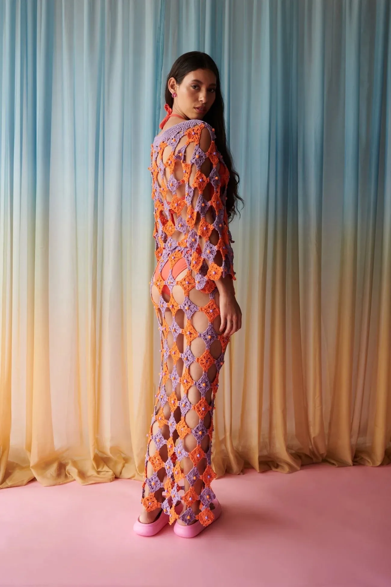 Dakhla top in orange