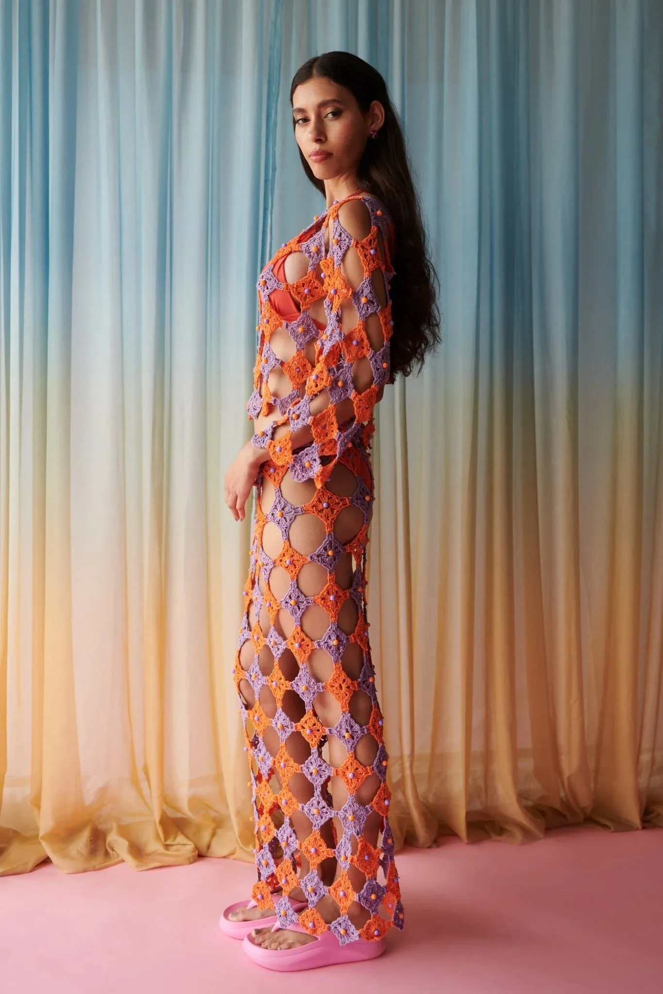 Dakhla top in orange