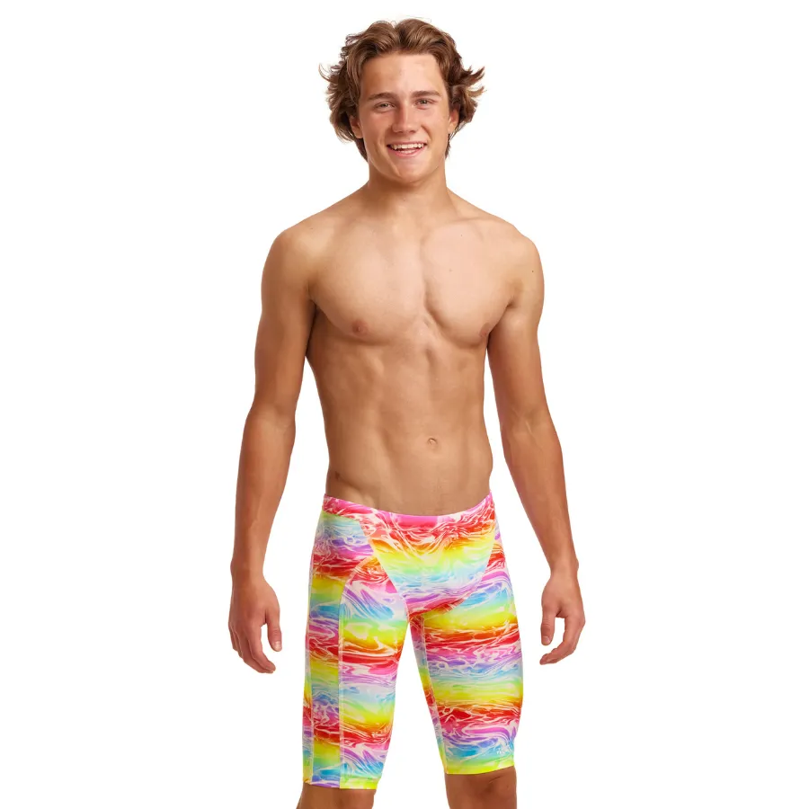 Funky Trunks Boys Training Jammers FT37B - Lake Acid