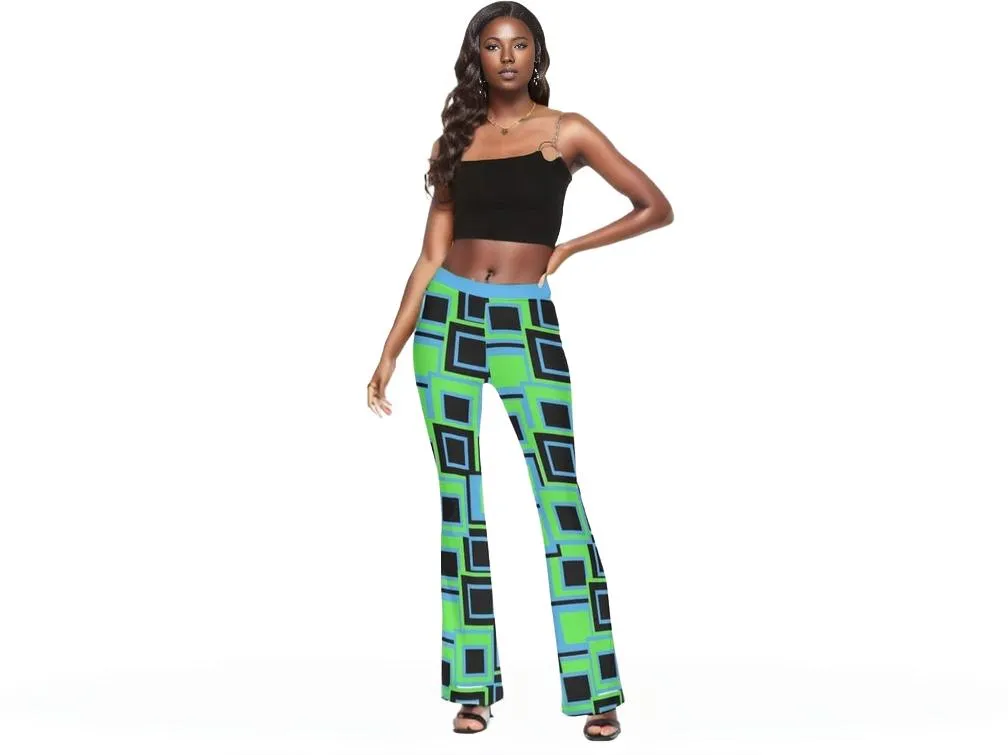 Funky² Womens Skinny Flare Pants