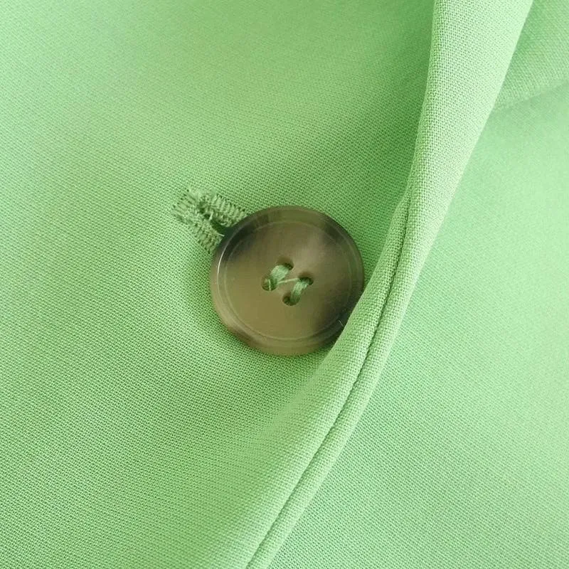 GREEN LONG SLEEVE OFFICE SUIT
