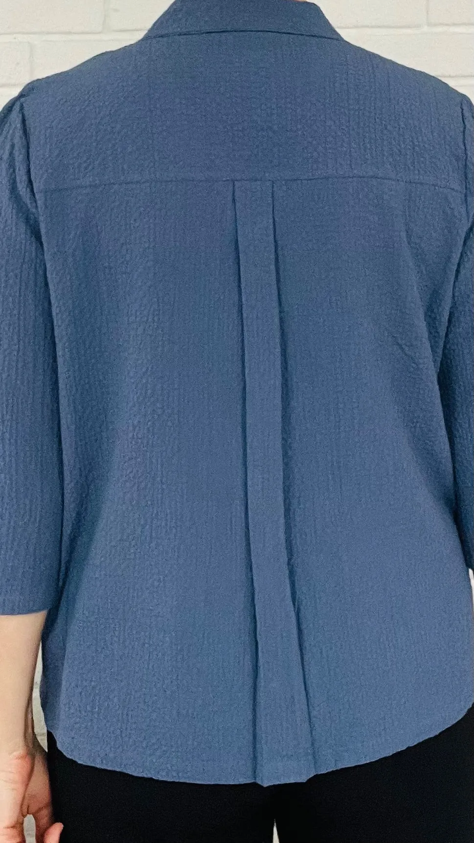 Habitat Crinkle Crepe Relaxed Camp Shirt - Multiple Colors