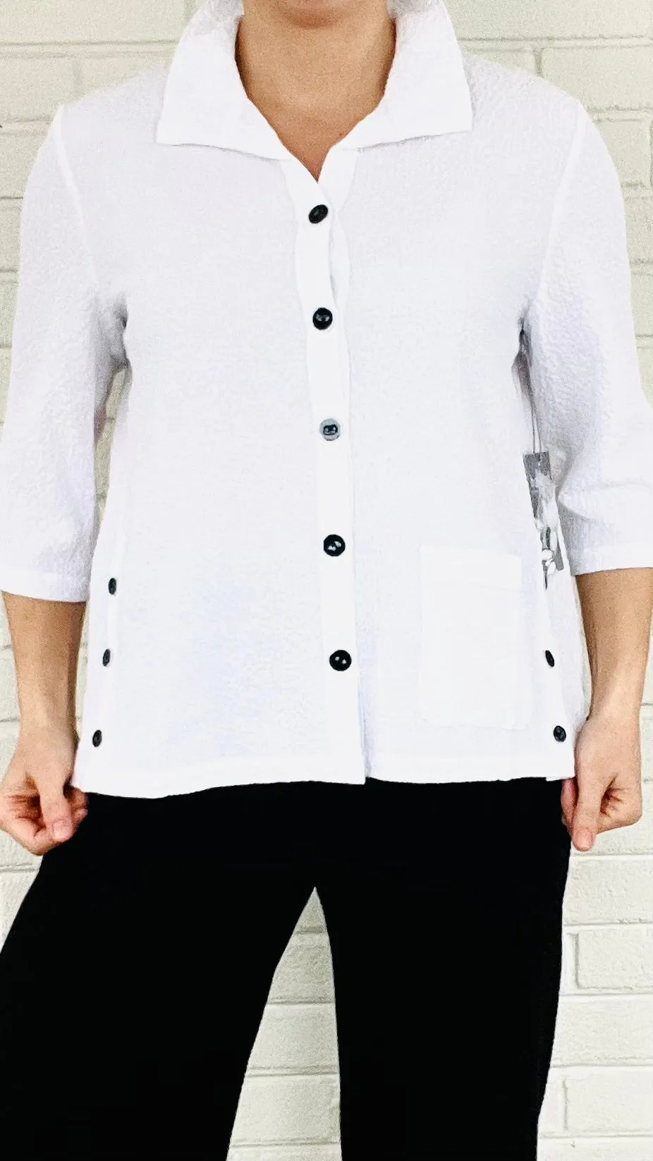 Habitat Crinkle Crepe Relaxed Camp Shirt - Multiple Colors