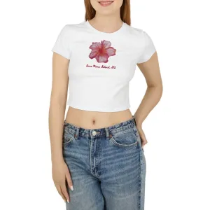 Hibiscus Fitted Tee