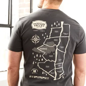 Hudson Valley Map Pocket T