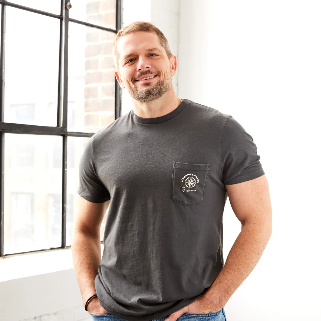 Hudson Valley Map Pocket T