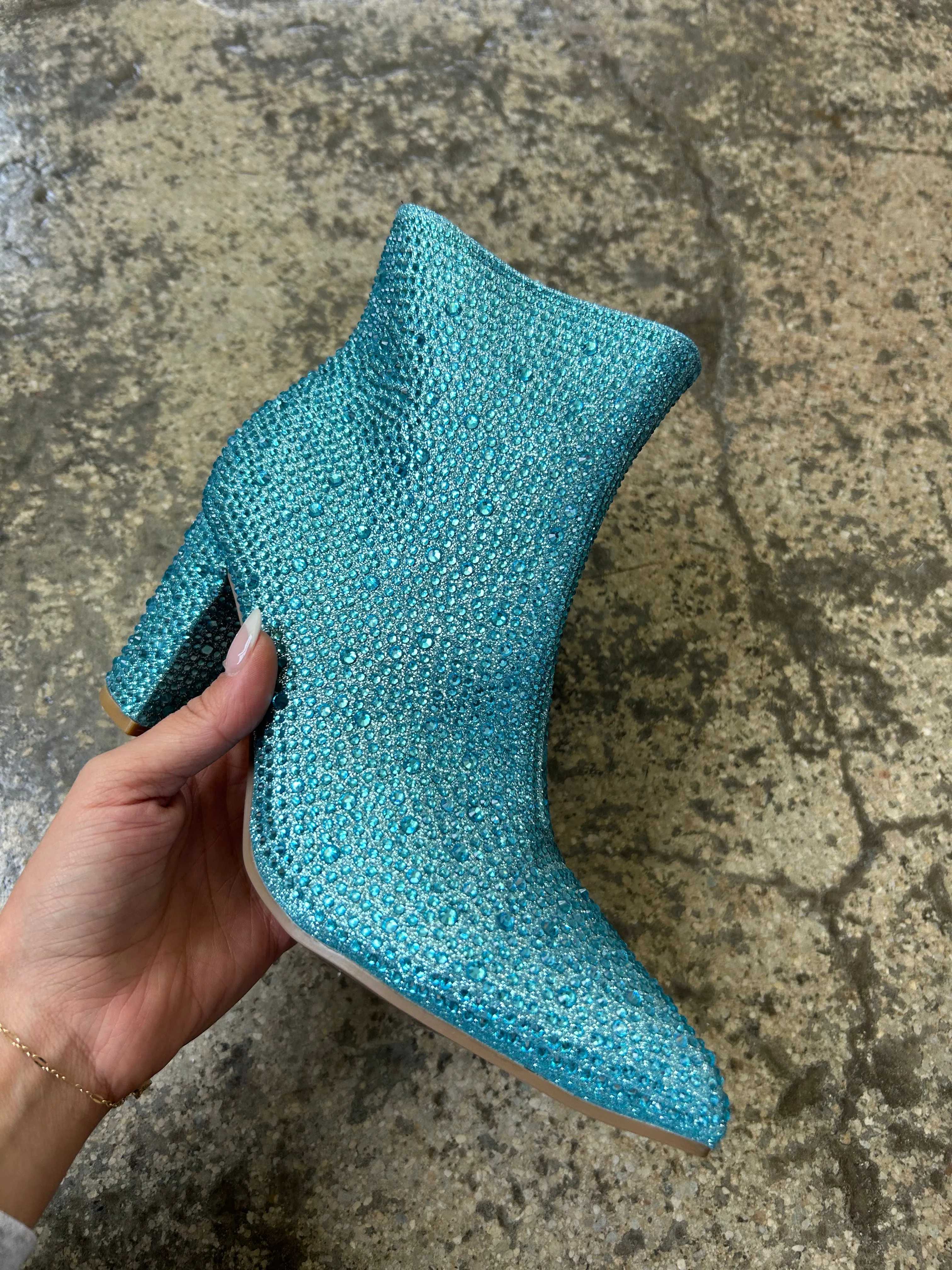 Iceburg Rhinestone Boots
