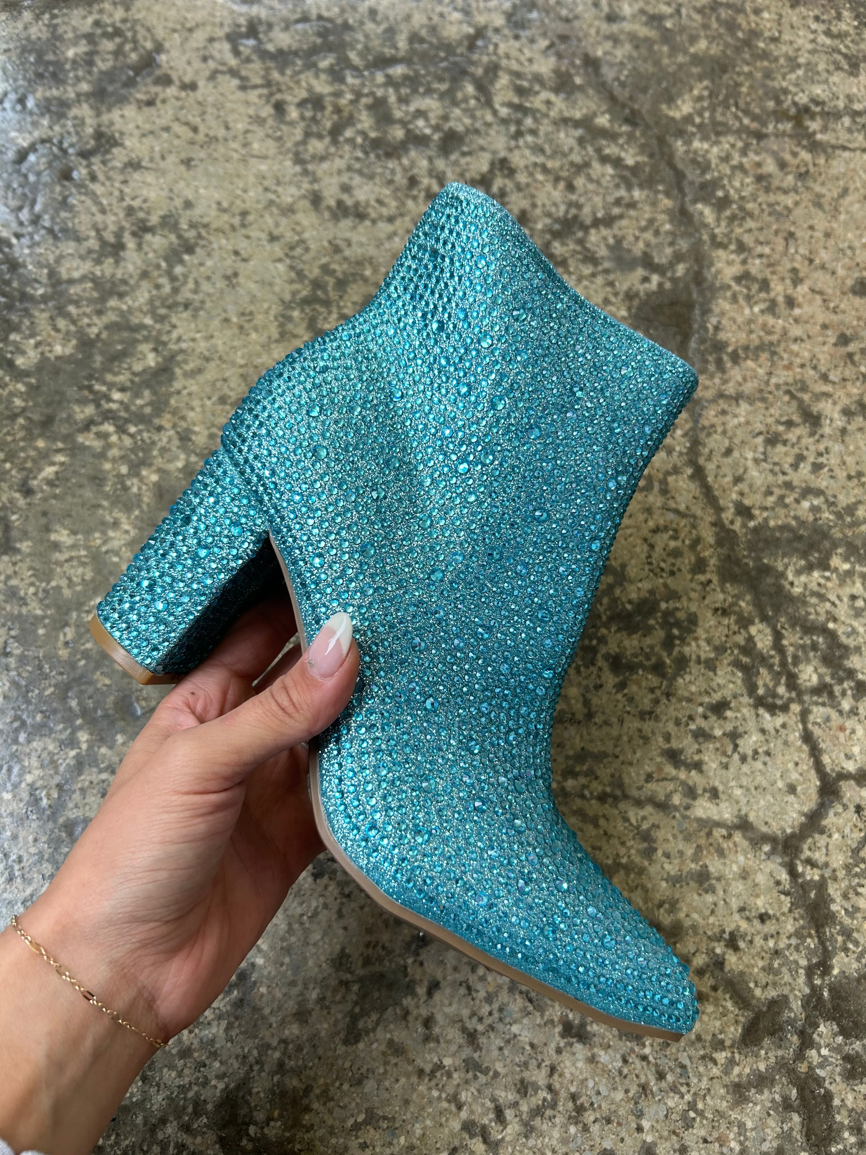 Iceburg Rhinestone Boots