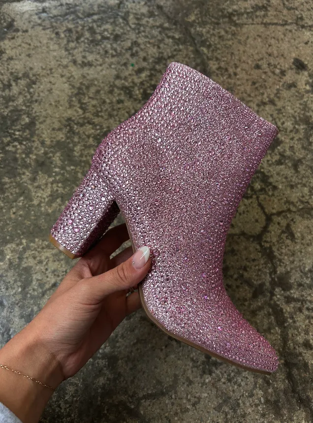 Iceburg Rhinestone Boots