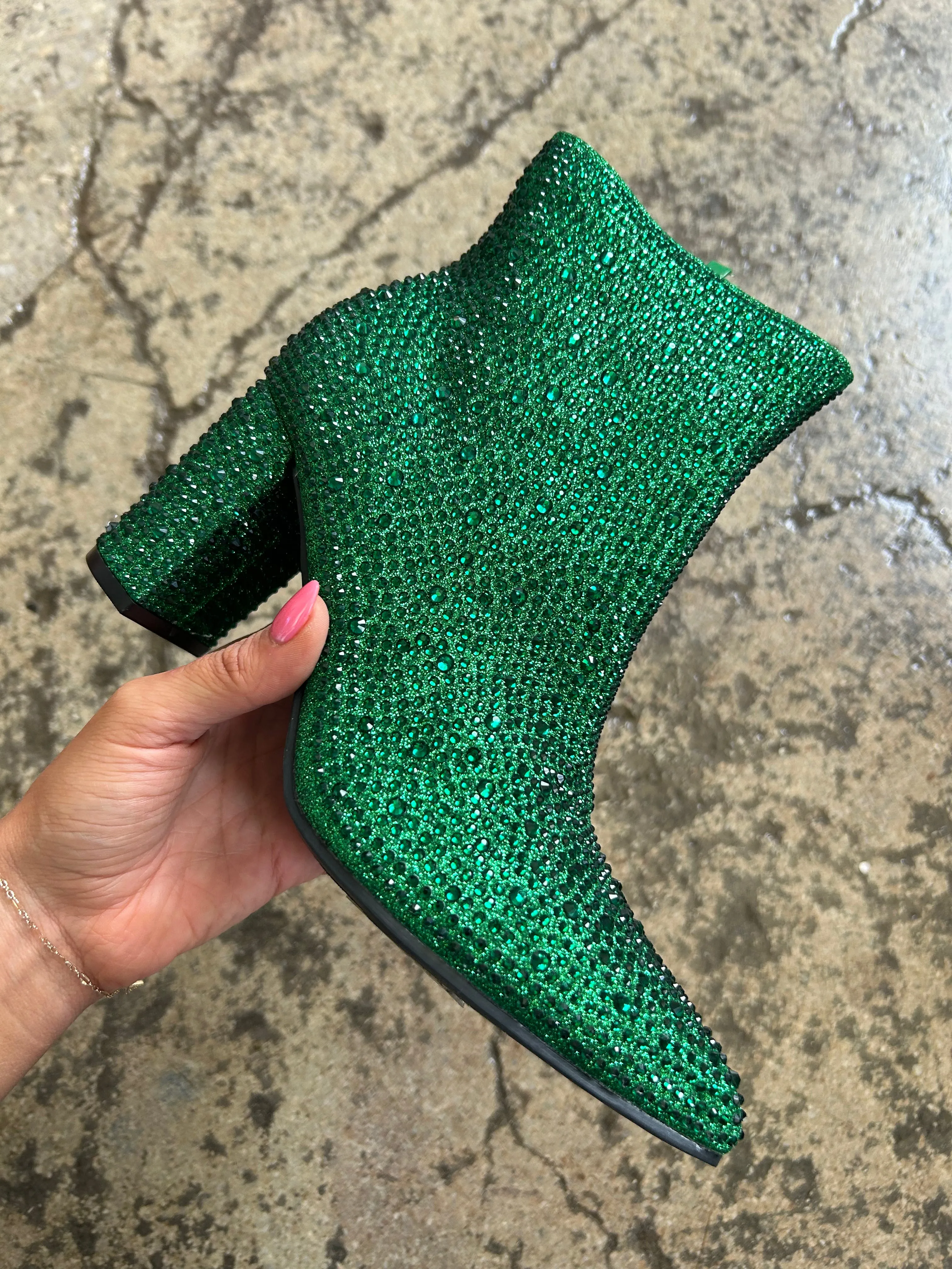 Iceburg Rhinestone Boots