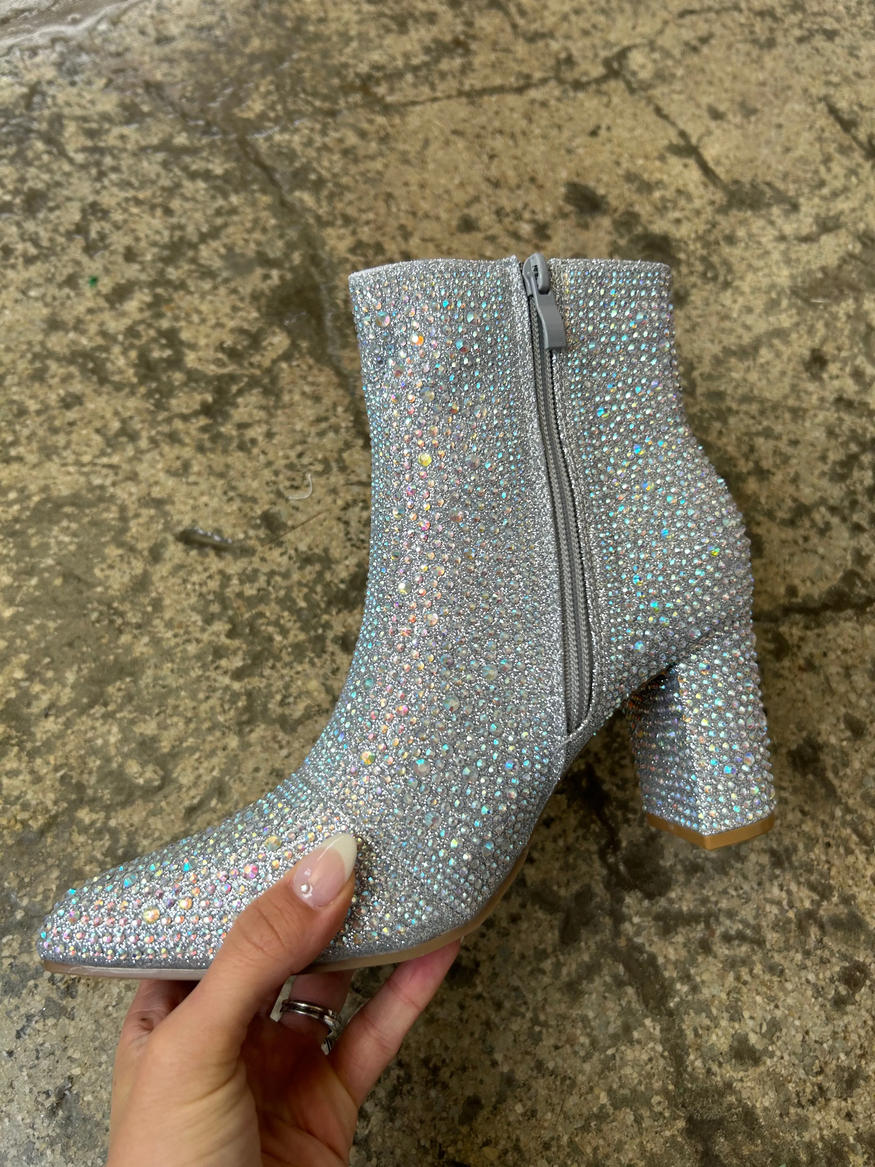 Iceburg Rhinestone Boots