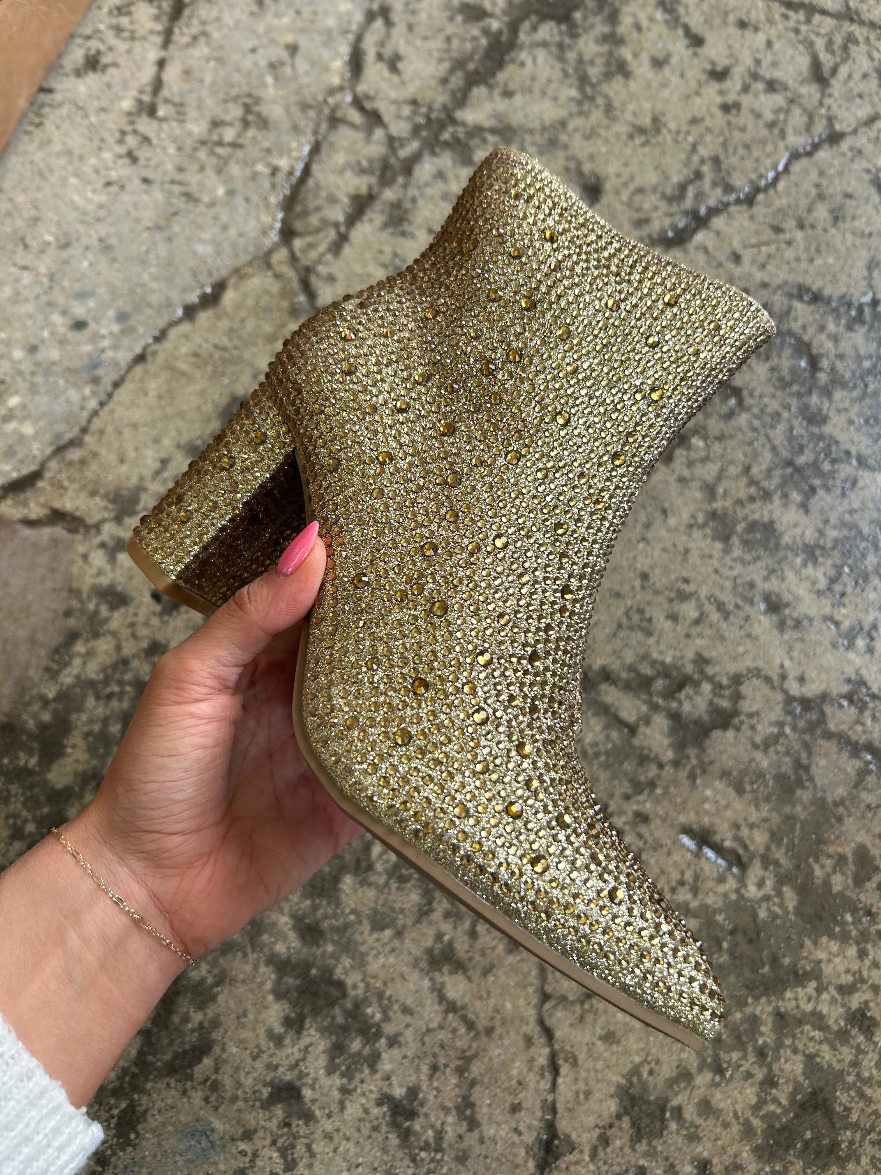 Iceburg Rhinestone Boots