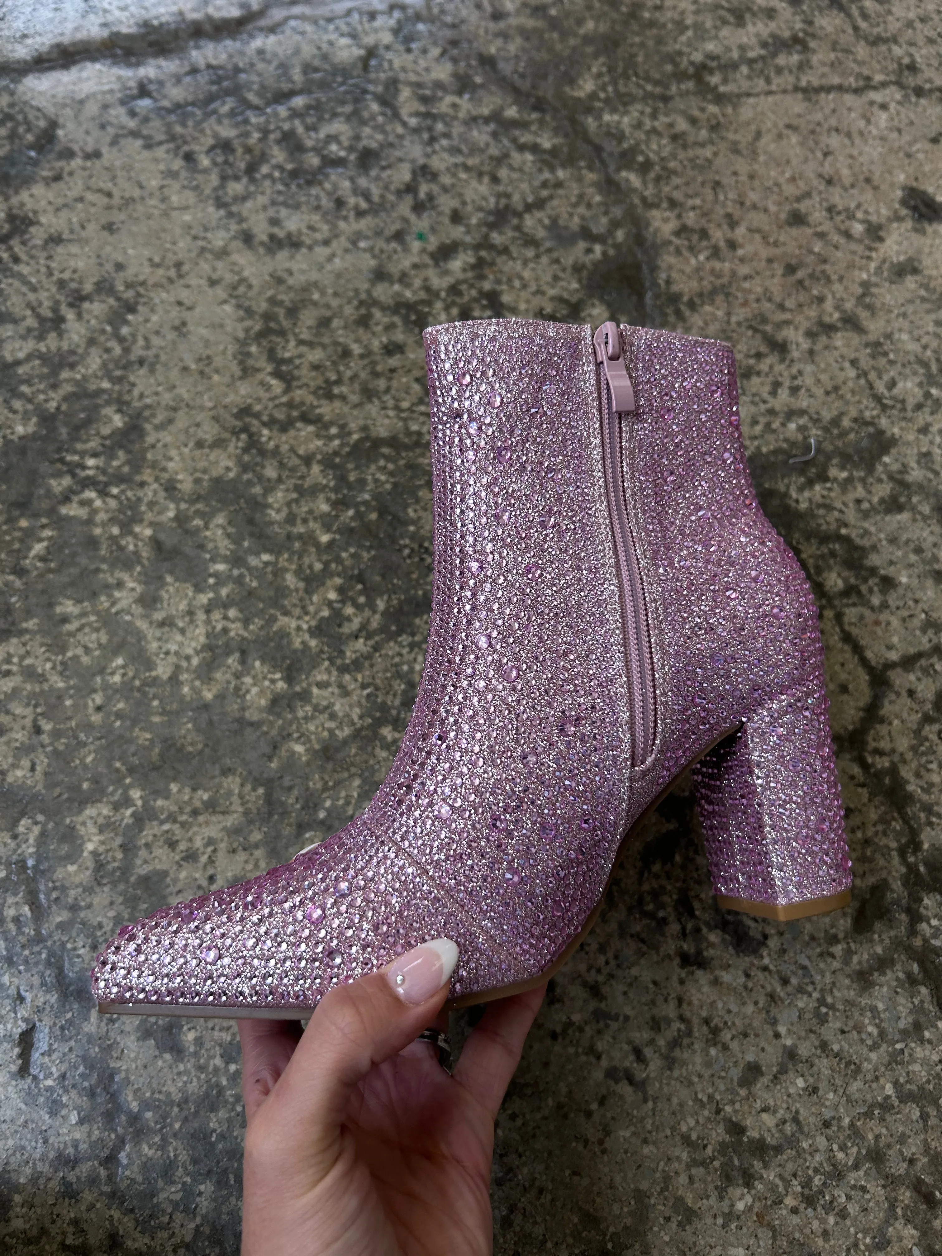 Iceburg Rhinestone Boots
