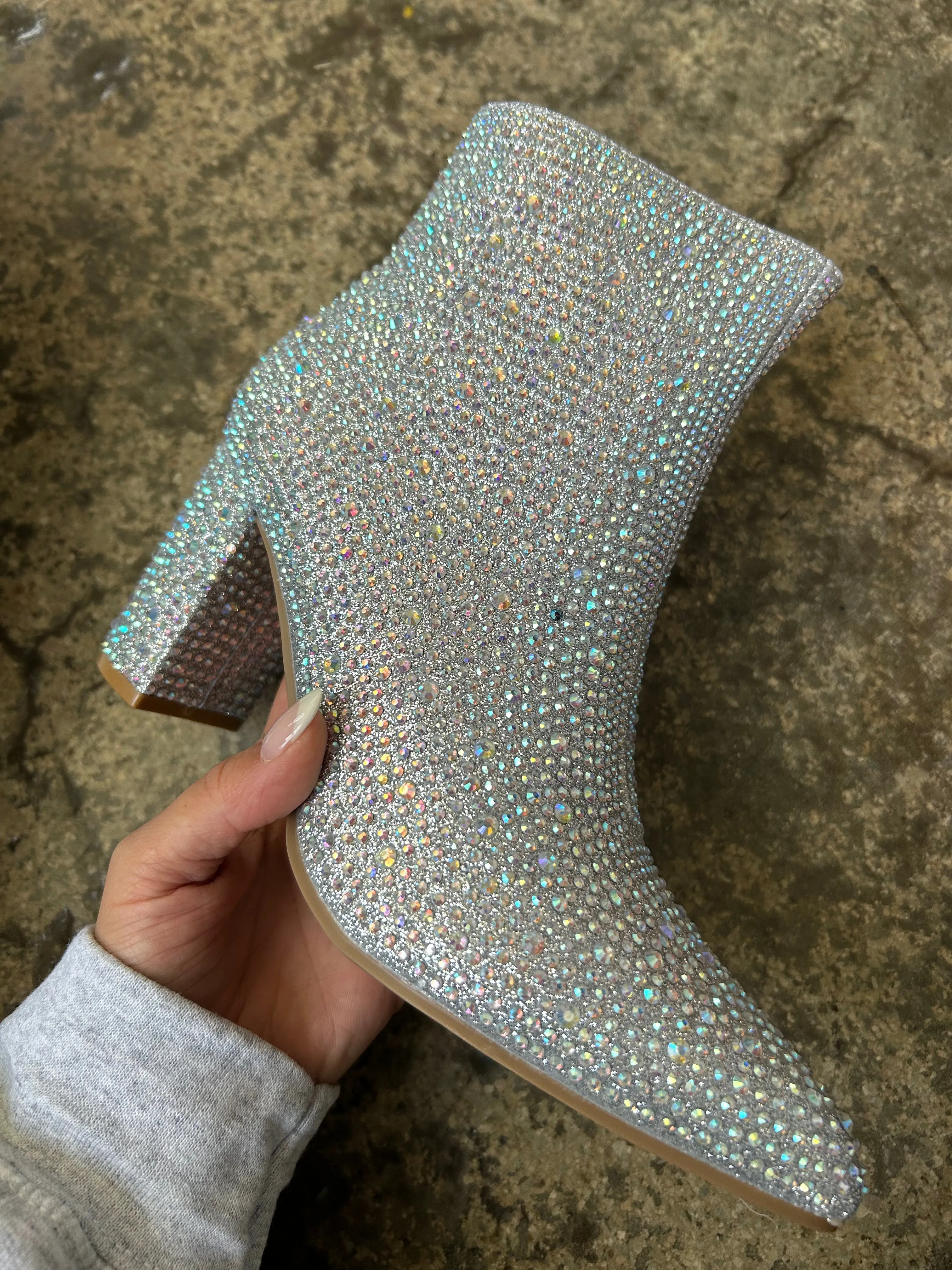 Iceburg Rhinestone Boots