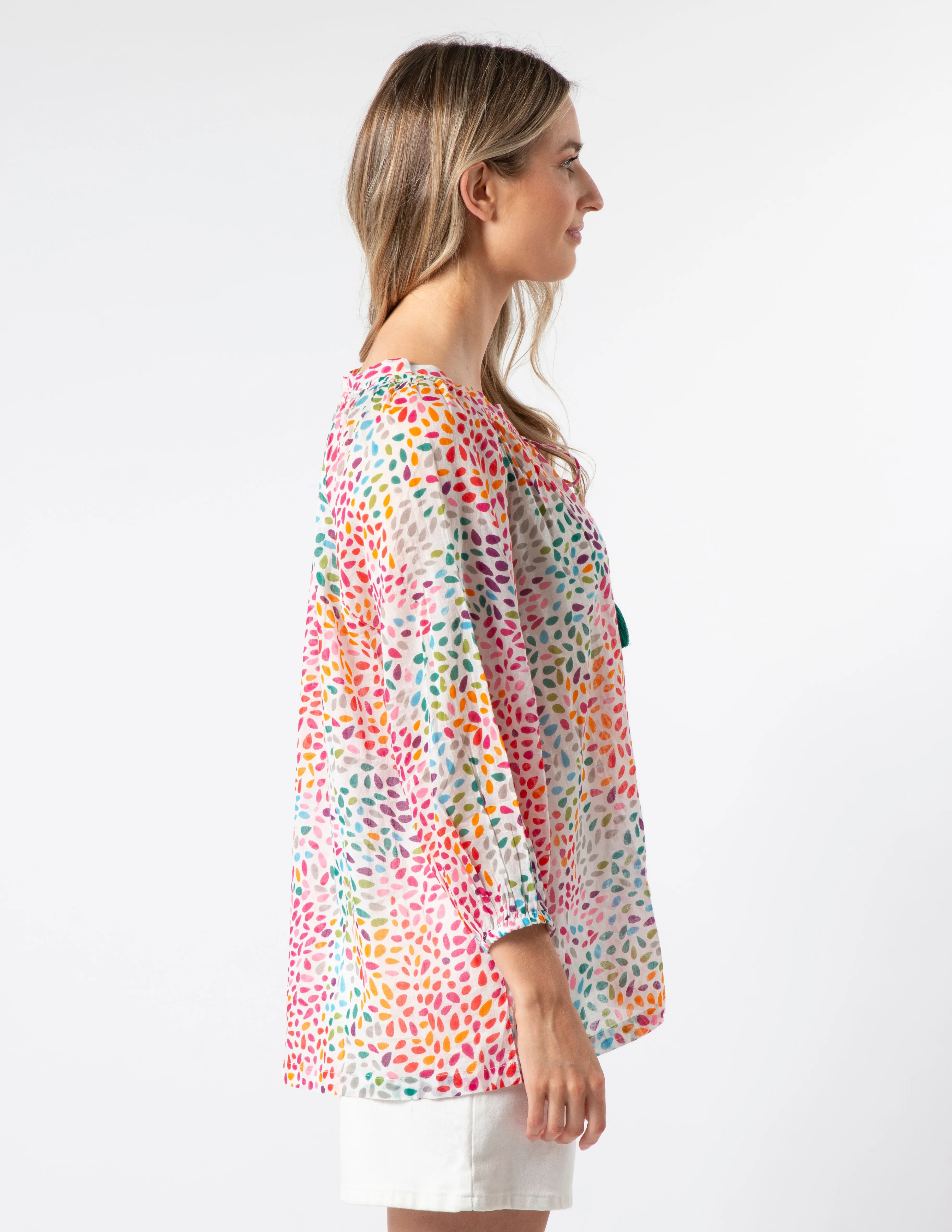 Kokomo Blouse - Mosaic Pebble