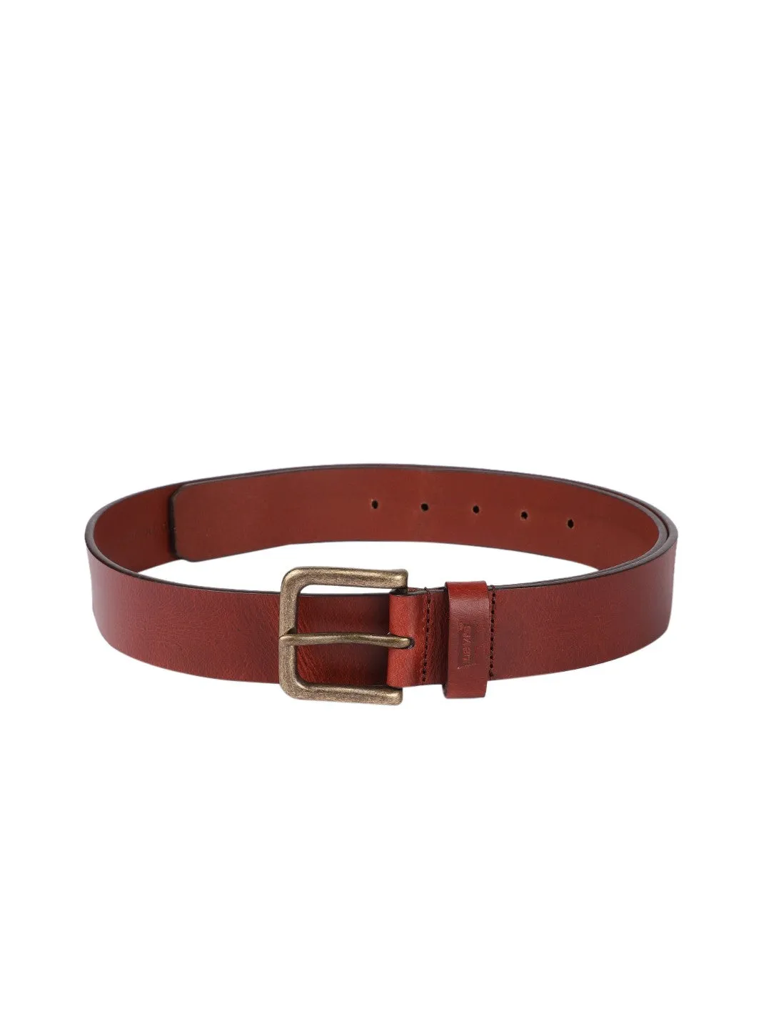 Men's Brown Casual Leather Belt