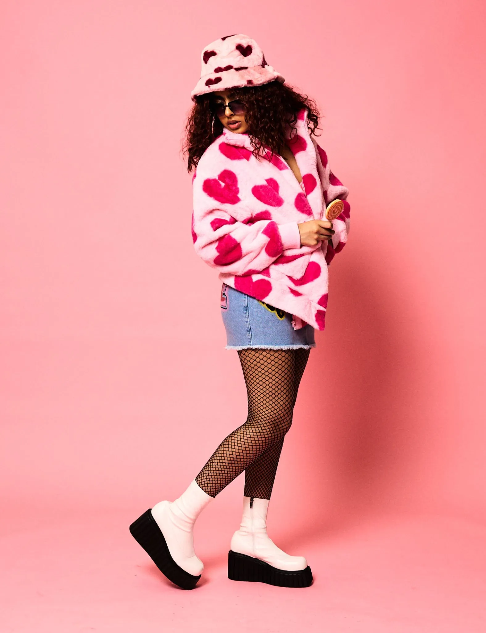 Muster Up Chunky Ankle Creeper Boots