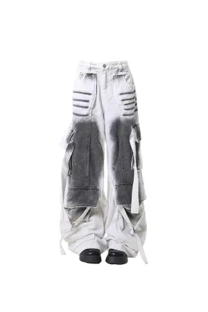 Ombre Utility Cargo Pants
