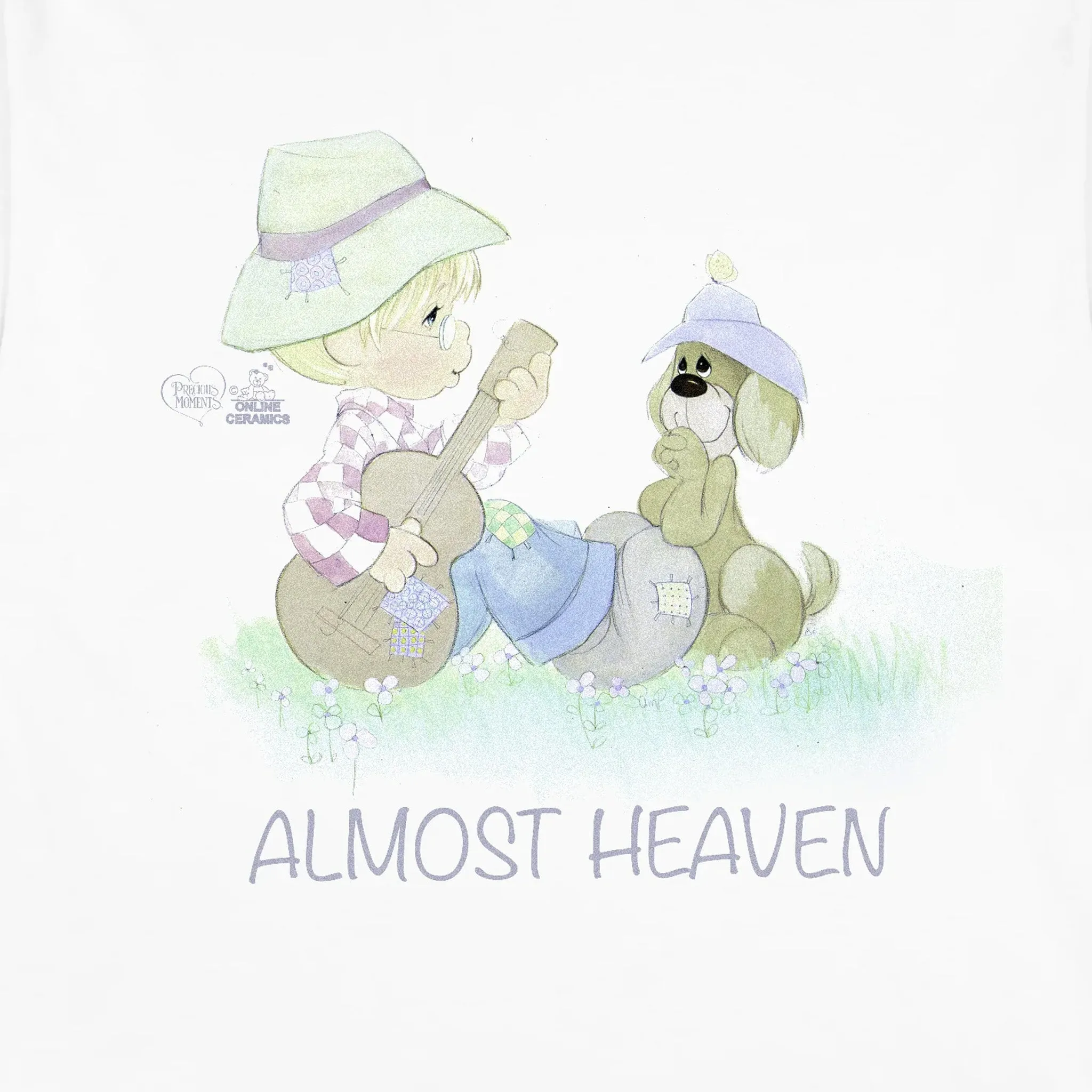 Online Ceramics x Precious Moments "Almost Heaven" Tee (White)