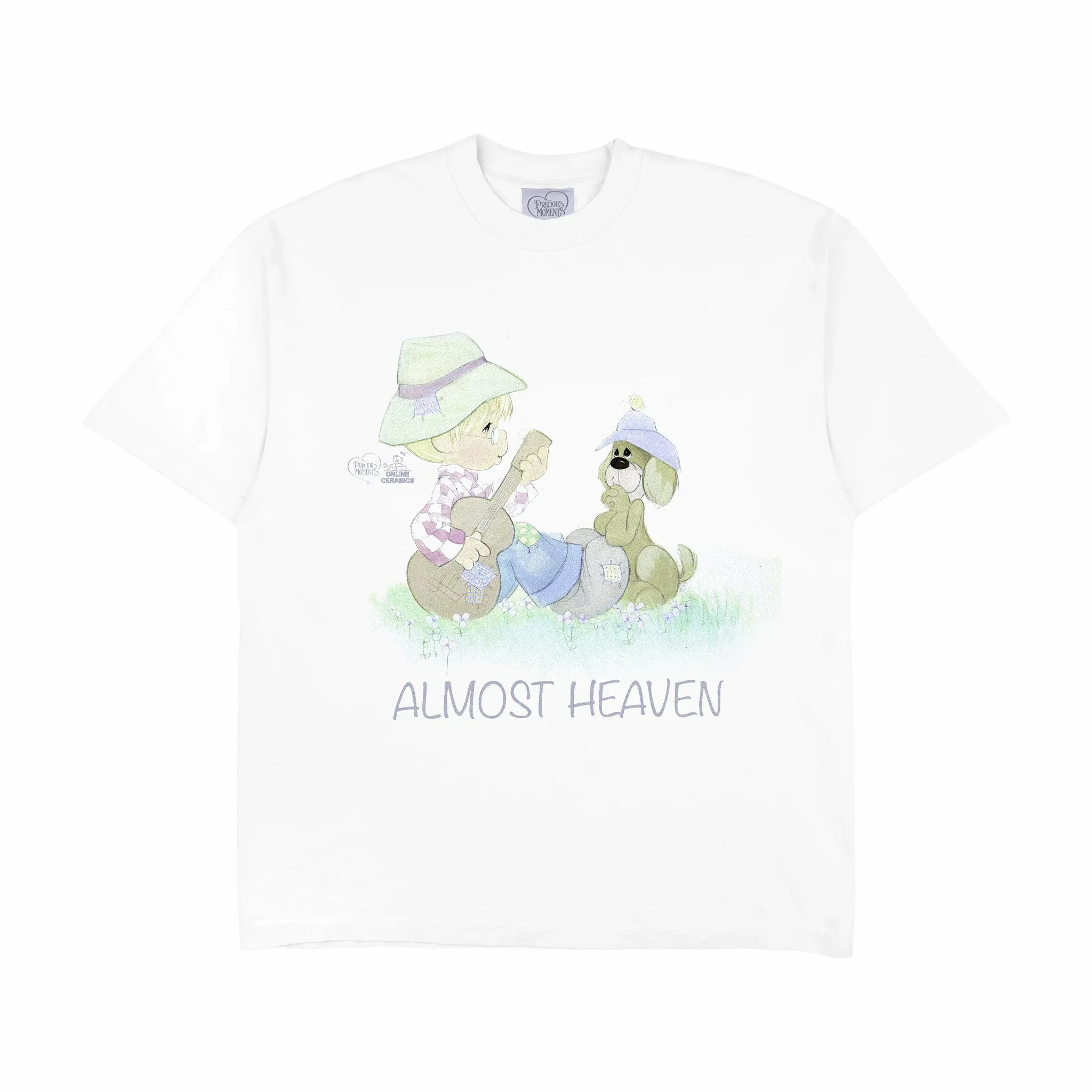 Online Ceramics x Precious Moments "Almost Heaven" Tee (White)