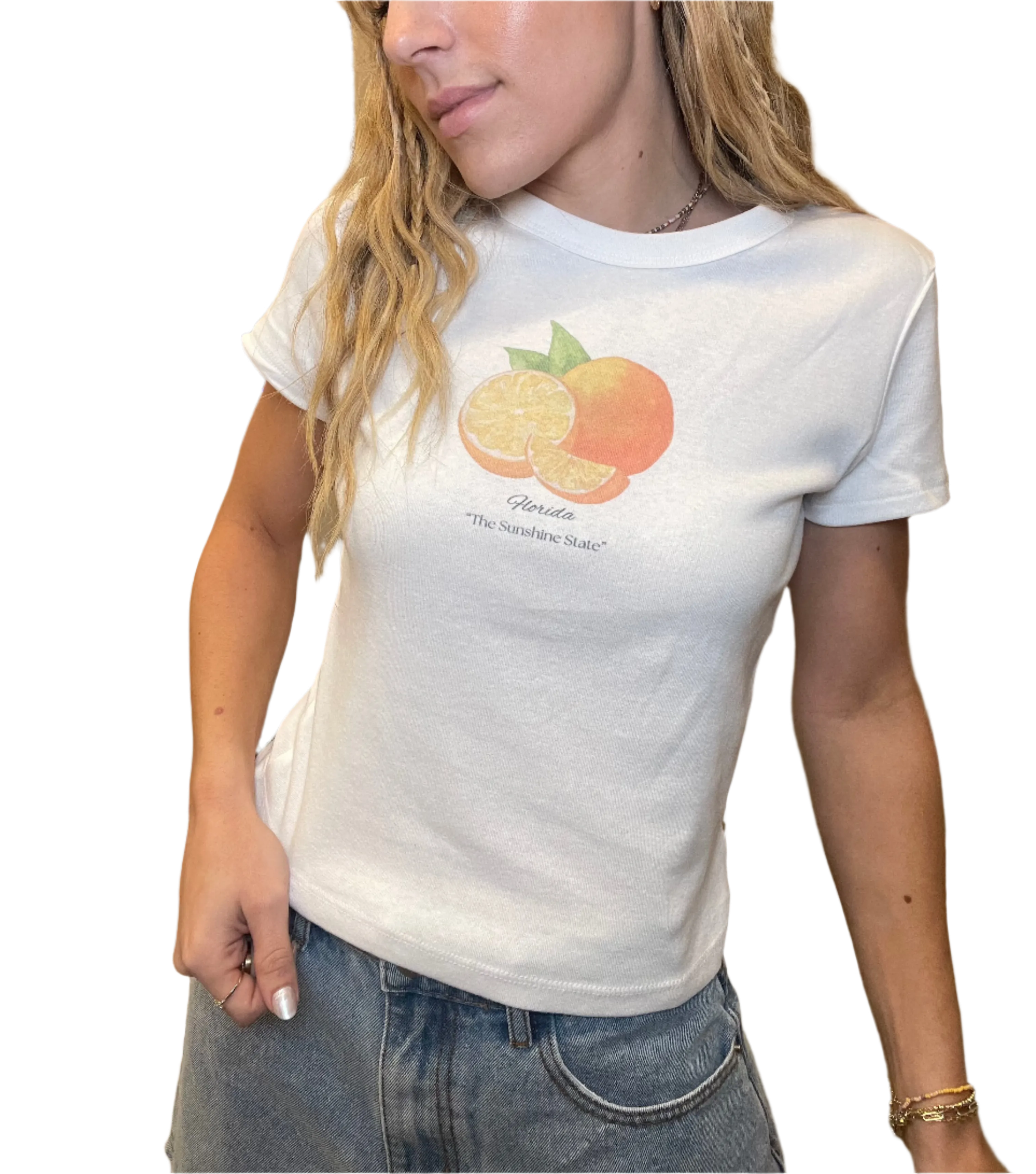 Oranges Fitted Tee