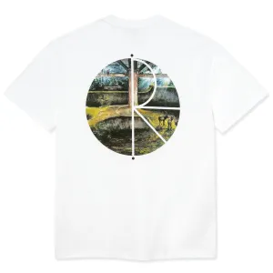 Polar - Fill Logo Burnside 2084 Tee White