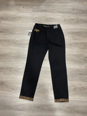 Pull on Detail Jean by Ethyl animal hem
