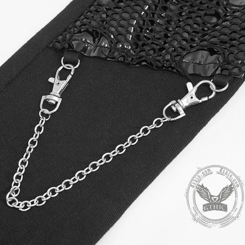 Punk Heavy Metal Chain Women’s Pants