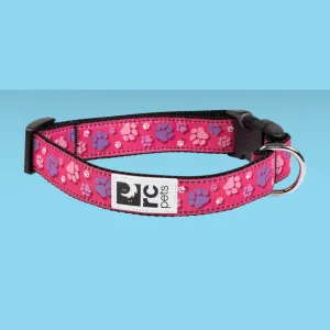 RC Pet Clip Collar Fresh Tracks Pink L