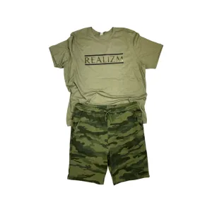 REALIZM OG Designer Unisex T-Shirt and Short Set