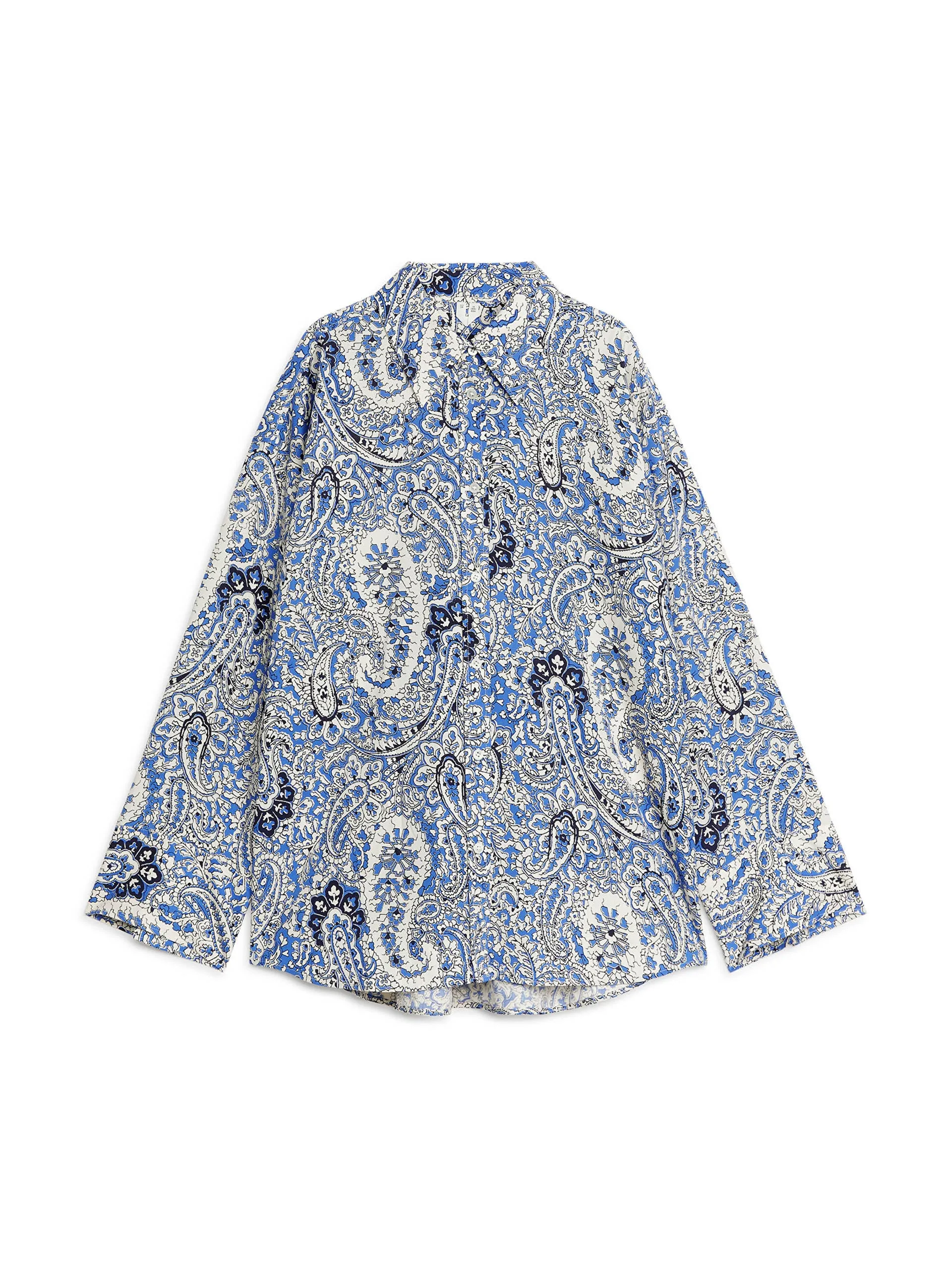 Relaxed paisley shirt