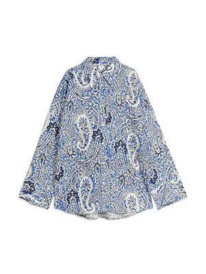 Relaxed paisley shirt