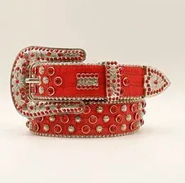 Shiny Silver BB Simon Belts - Stylish for Men & Women