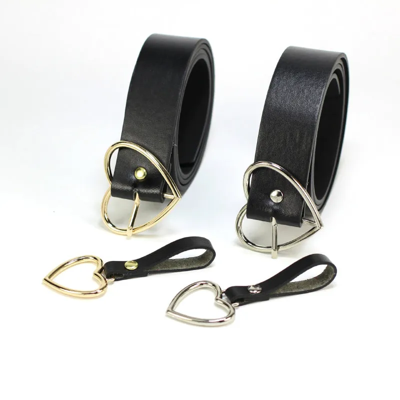 Stylish Hollow Love Heart Buckle Waist Belts Collection