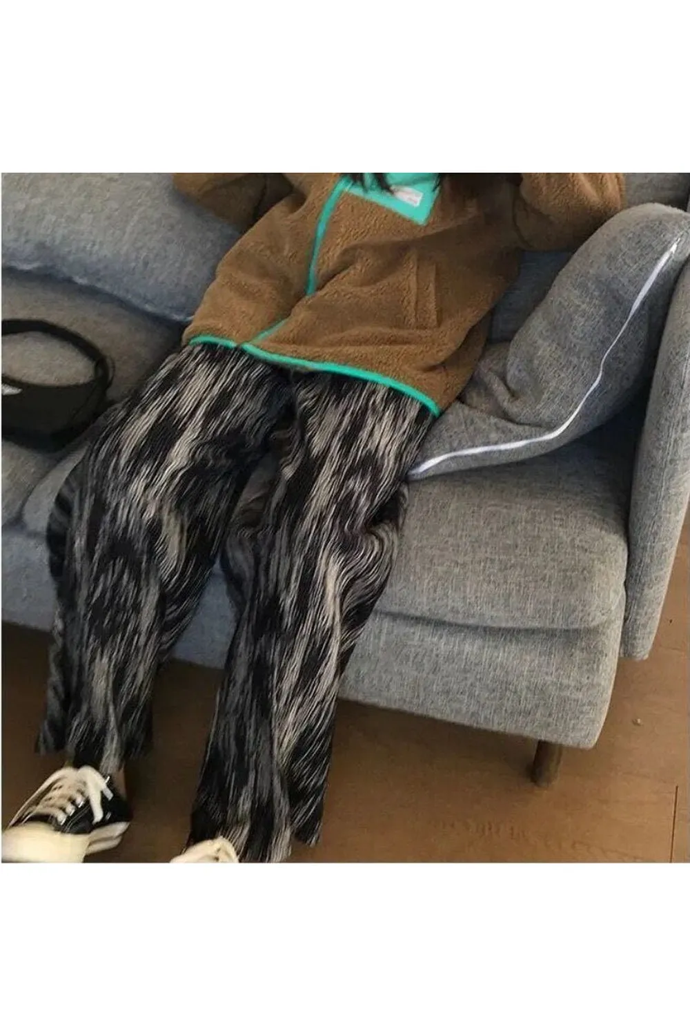 Summer Pleated Tie Dye Pants
