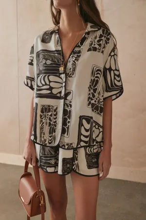 The Salina Shirt in Jondli Print
