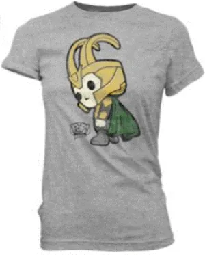 Thor - Loki Funko Pop! T-Shirt Ladies (Small)