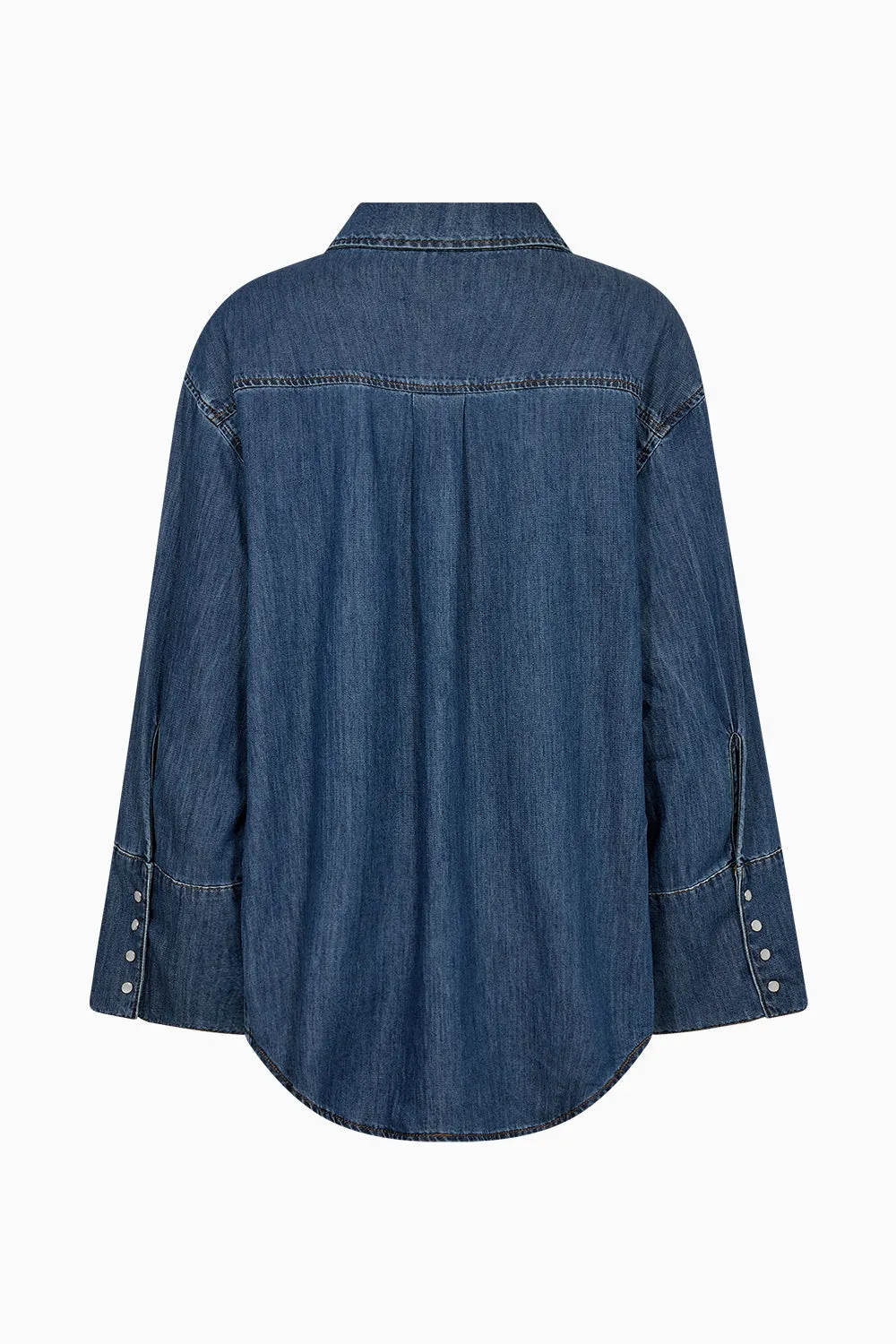TRW-Jane Oversize Denim Shirt Wash Boston